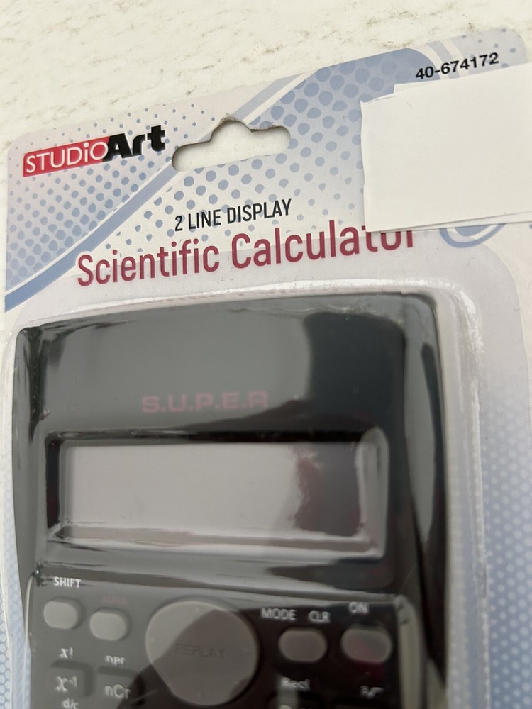 Studio Art 2 Line Display Scientific Calculator