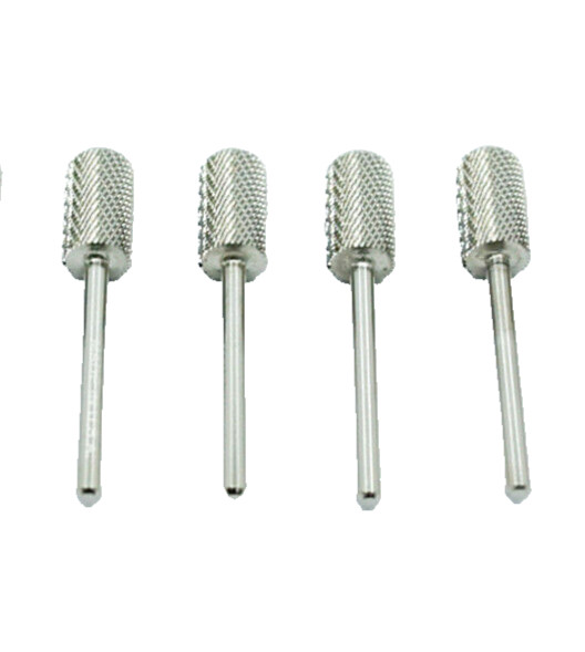 Startool Acrylic Nail Drill 3/32" RF Fine Round Top Silver *( 4 Pieces )