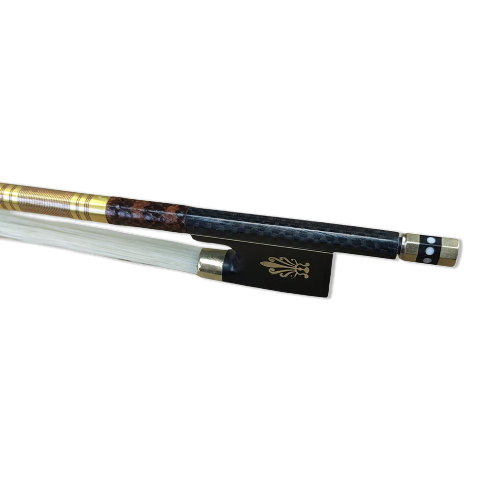 4/4 Violin Bow Carbon Fiber Stick Straight Pernambuco Performance Master Level