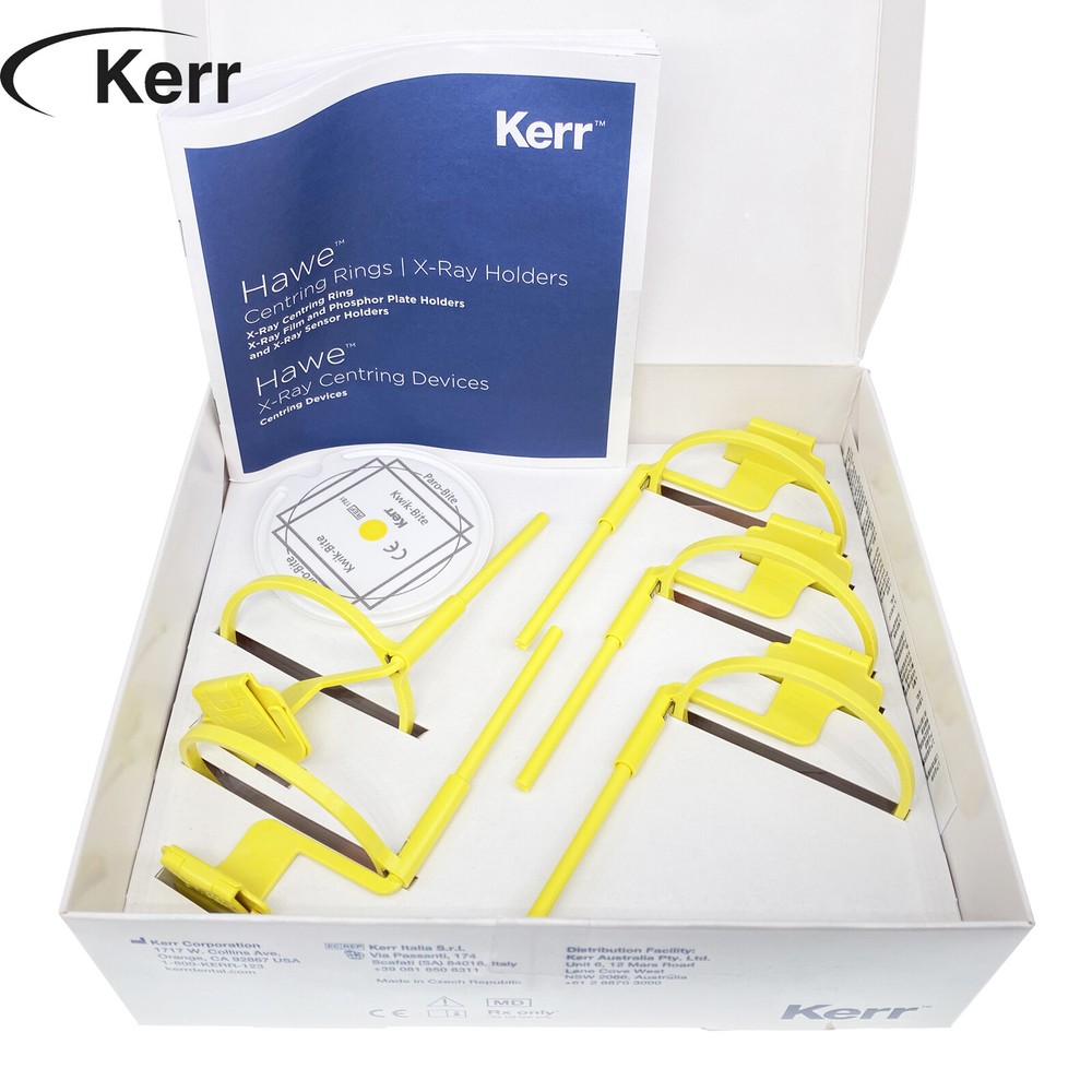 Kerr REF 1780 Kwik-Bite X-Ray Film and Phosphor Plate Holders with Ring