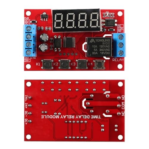 5V Multi-Mode Time Delay Relay Module, Adjustable Delay Timer, for 5v