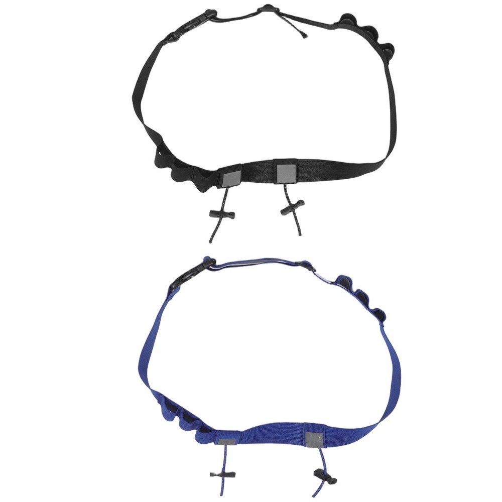 2 Pcs Runners Bib Holder Adjustable Race Day Belt Elastic Number