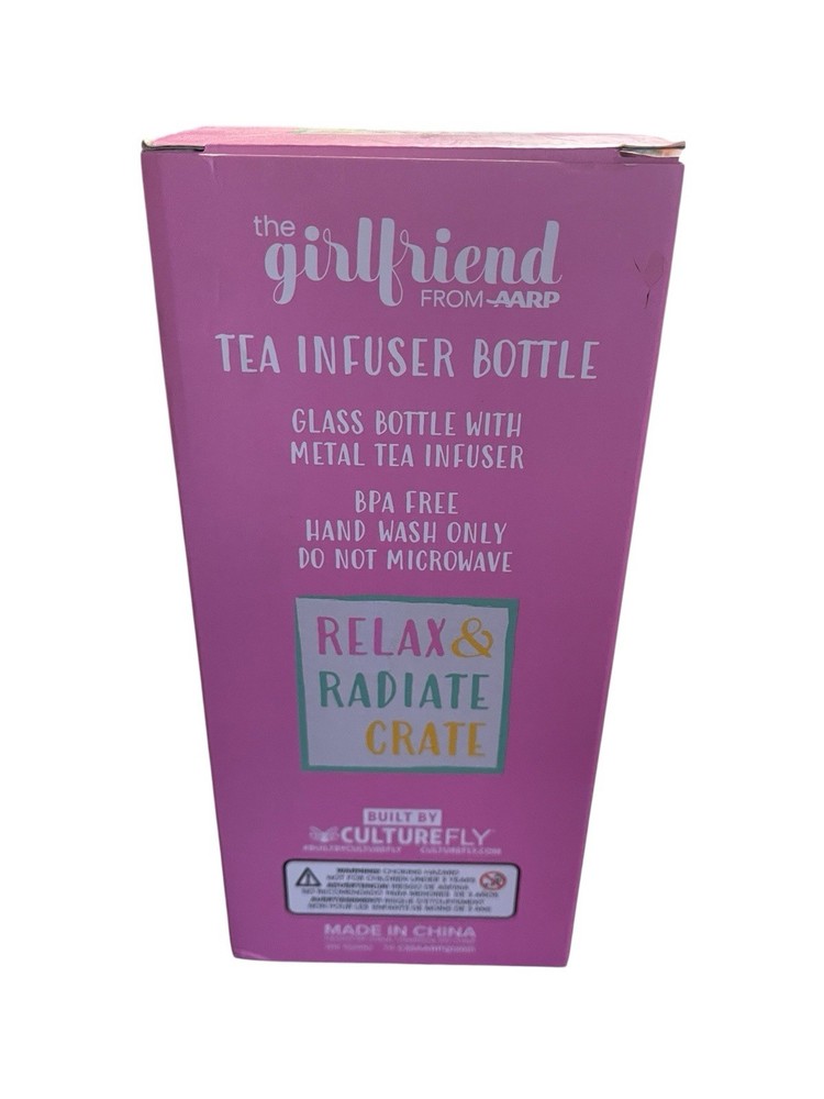 New In Box Tea Infuser Bottle The Girlfriend From AARP