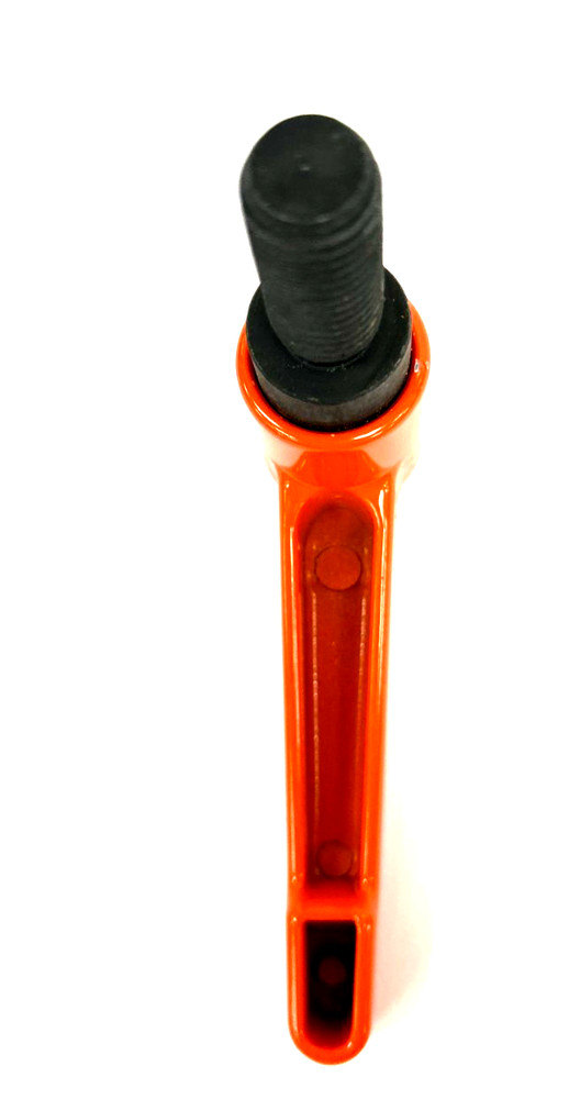 KIPP ADJUSTABLE HANDLE: ZINC w/ STEEL M8 THREAD