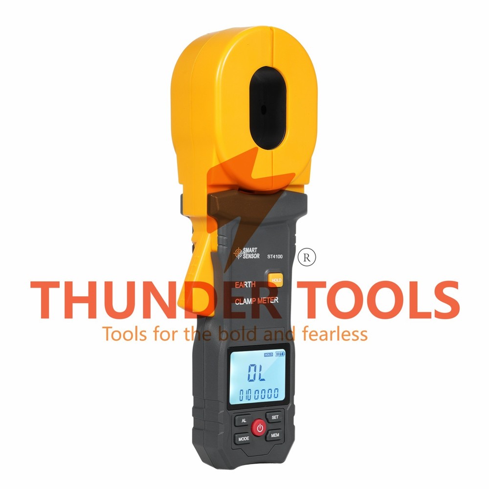 Thunder Tools SMART SENSOR Ground Earth Resistance Tester 0.01-500Ω 500