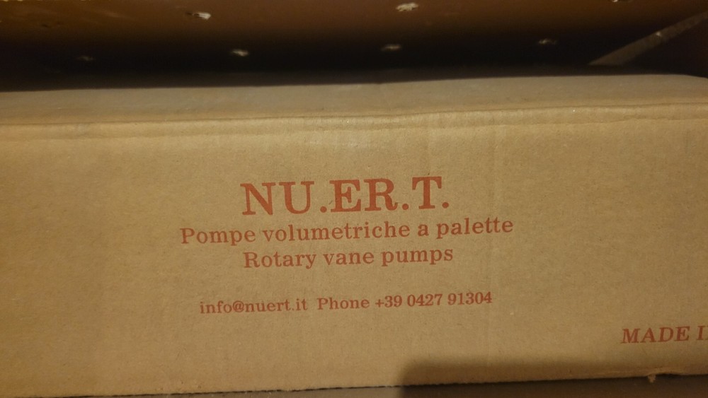 NU.ER.T POSITIVE DISPLACEMENT VANE PUMP