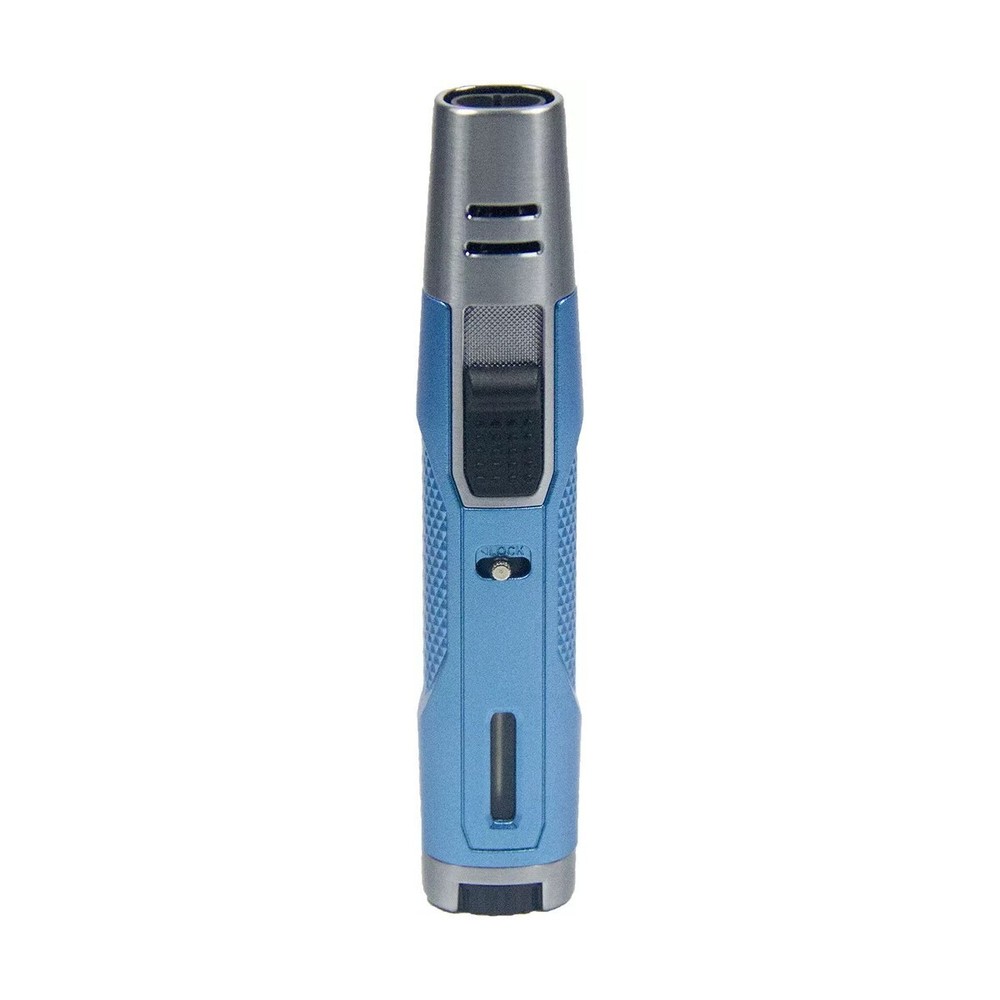 Double V Torch Jet Flame Refillable Butane Adjustable Cigar Lighter /1 piece
