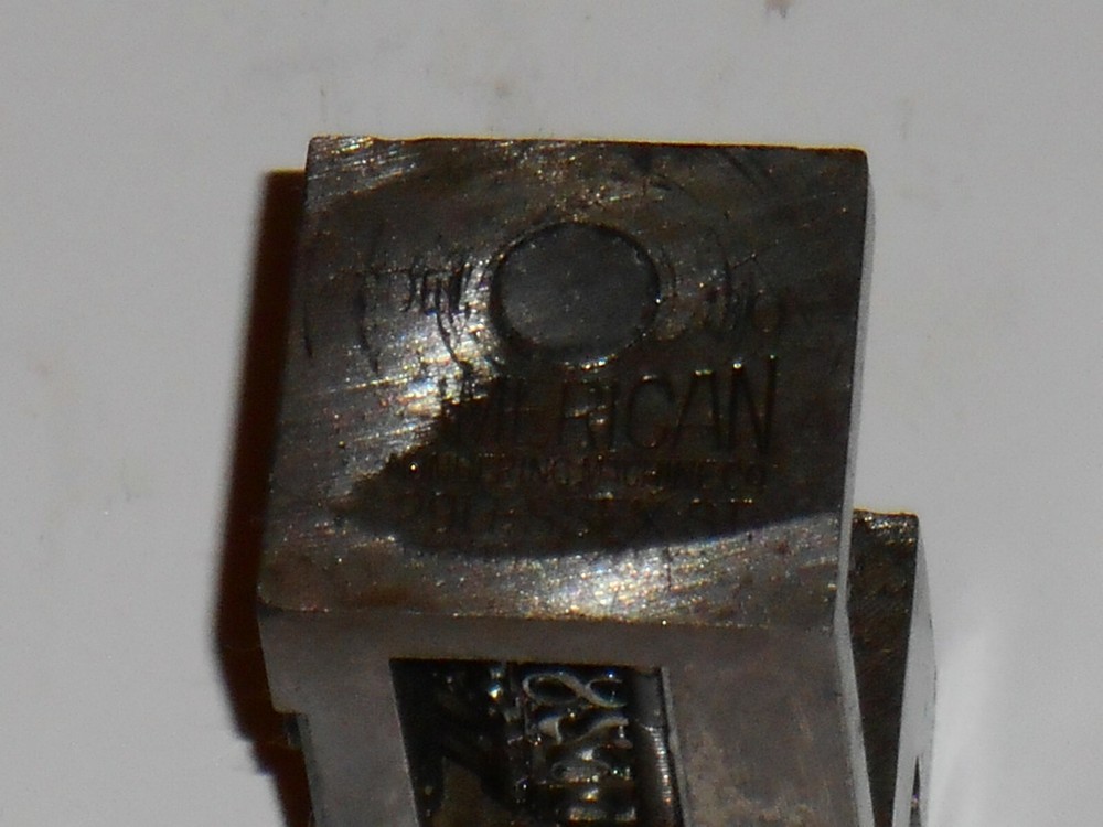 American Letterpress Numbering Machine | 023
