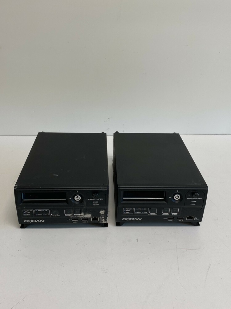 Lot of 2 Coban M700 Series Digital Video Recorder/Computer