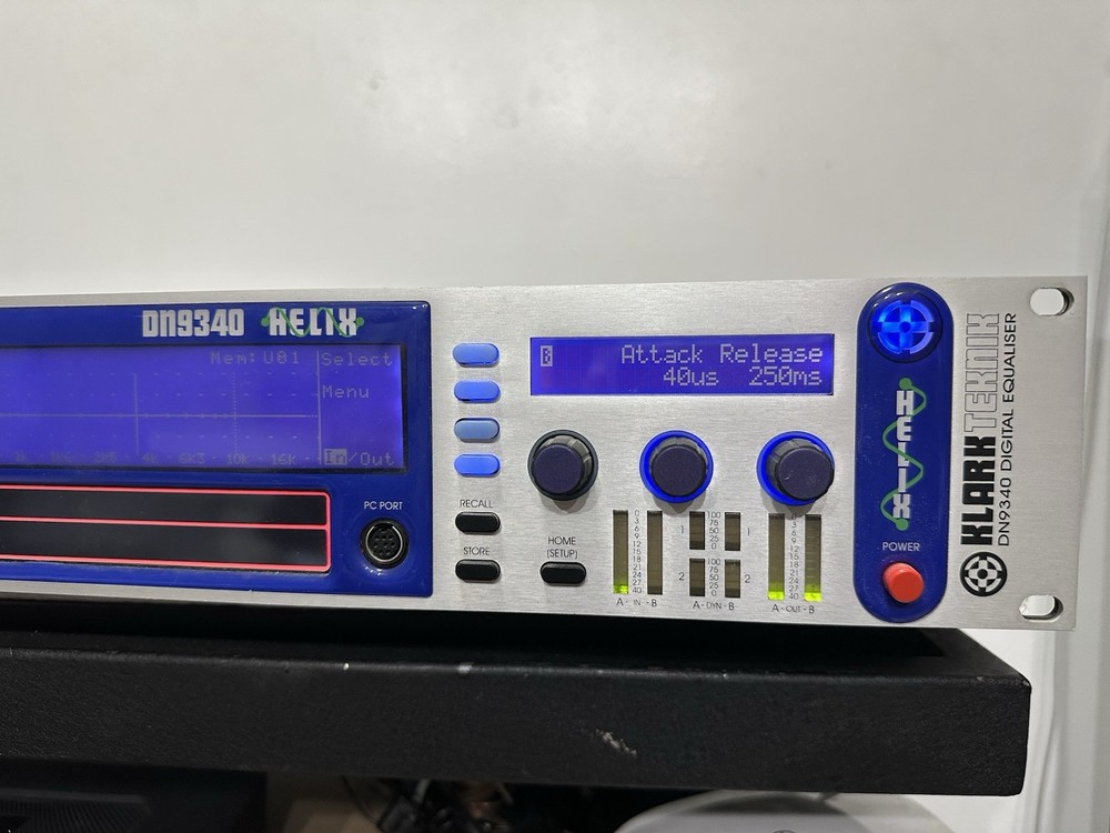 Klark Teknik DN9340 DIGITAL EQUALIZER WORKING GREAT
