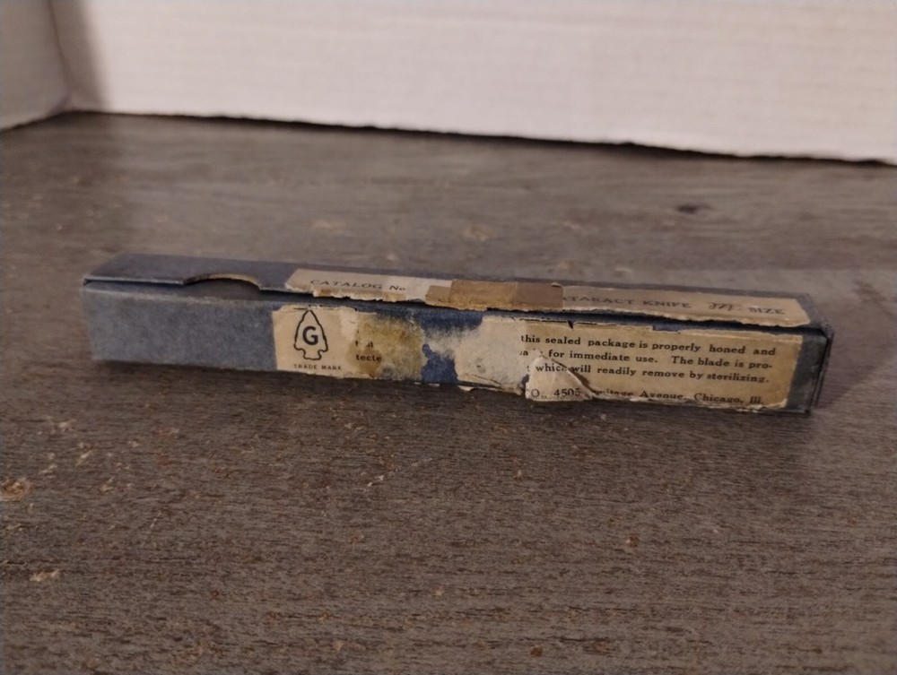 Cataract Knife in Original Box
