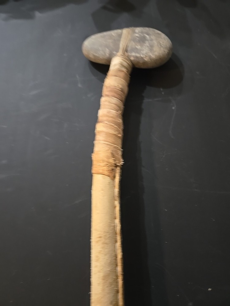 Ceremonial Tomahawk With Rock
