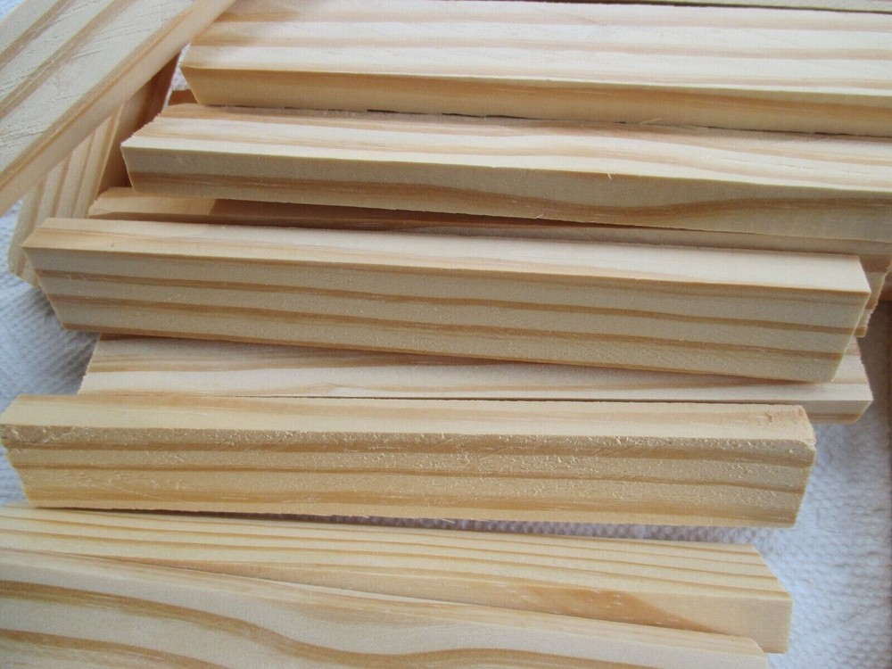 24Pc Natural Wood Fire Starter Sticks