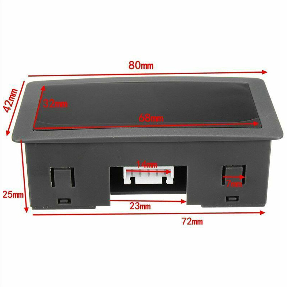 DC Digital 4-digit 0.56" LED RPM Tachometer Counter Hall Proximity Switch Sensor