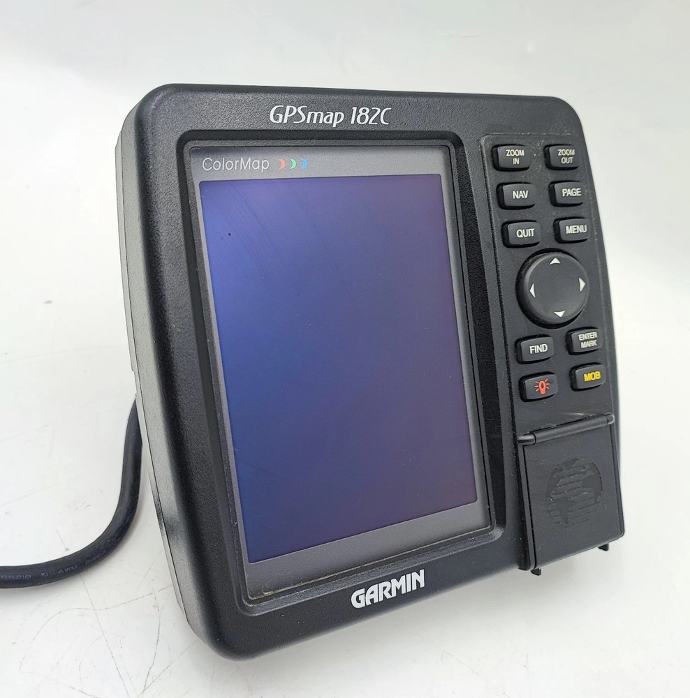 GARMIN GPSMAP 182C Colormap Chartplotter Marine GPS Navigator Bluechart