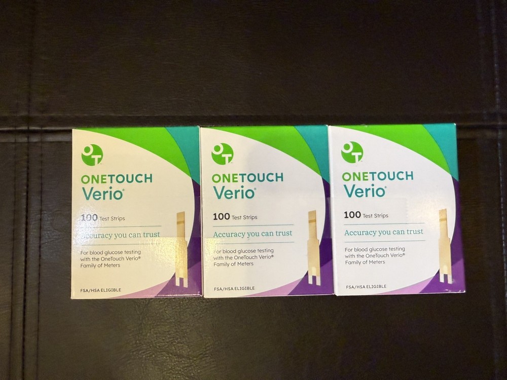 OneTouch Verio Test Strips 300 EXP 01/27
