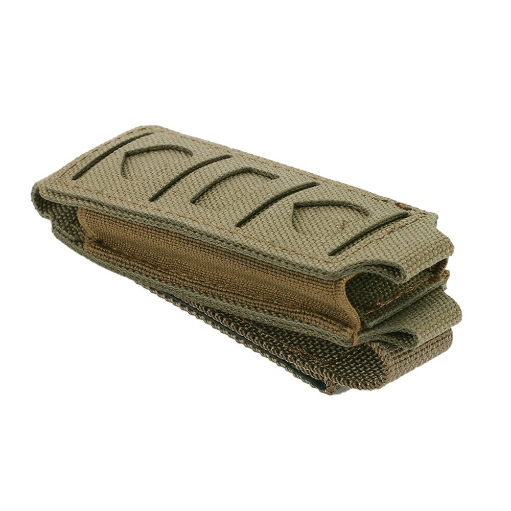 Tactical Belt 9mm Single Magazine Pouch Concealed Carry Molle Tools Mag Holder