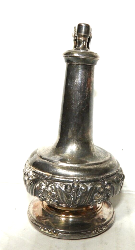 RONSON (DECANTER VINTAGE TABLE LIGHTER/SILVER) COLLECTIBLE!!!