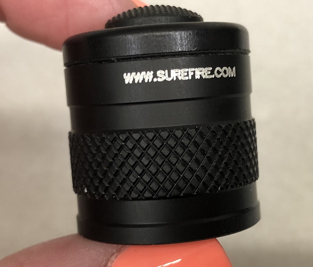 SUREFIRE Model Z59 Click Rear Cap Assembly M2 Black (For Flashlight) NOS