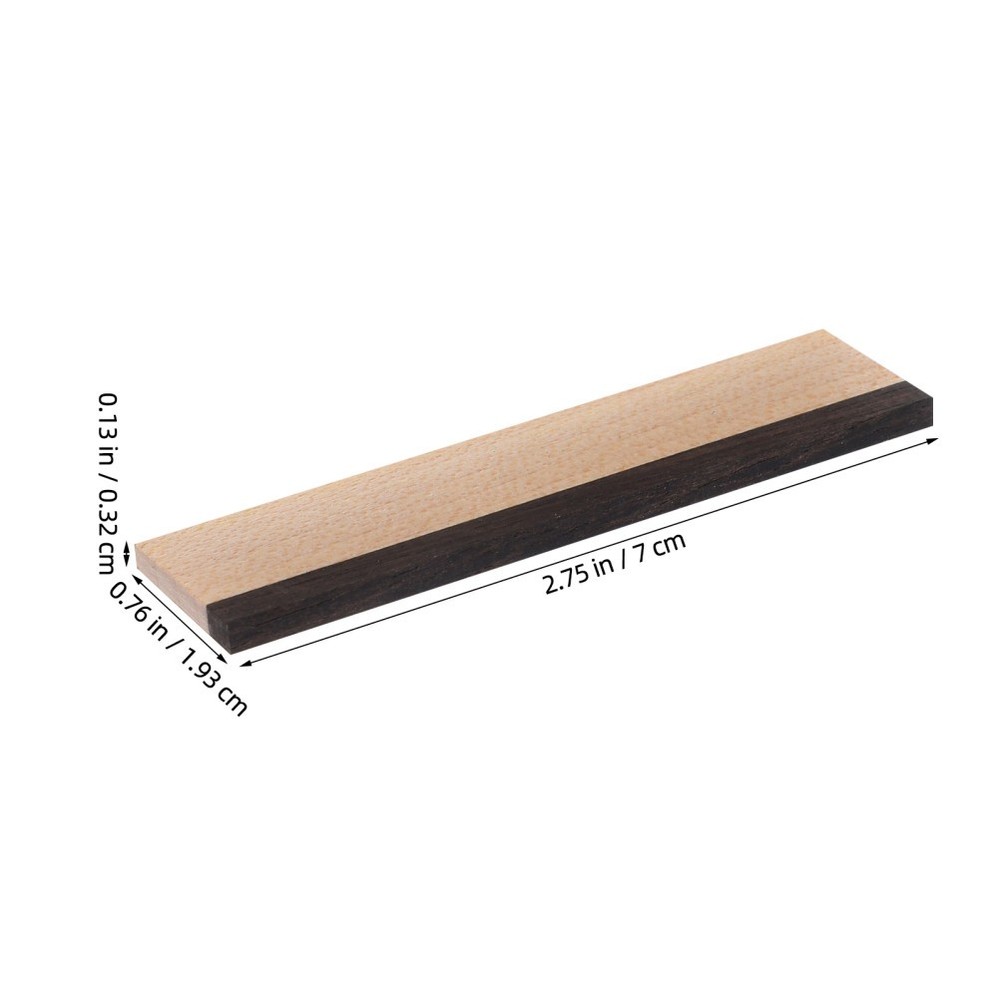 4pcs Guitar Saddle Bridge: Wood Bridge Saddle Replacement For Dobro Folk