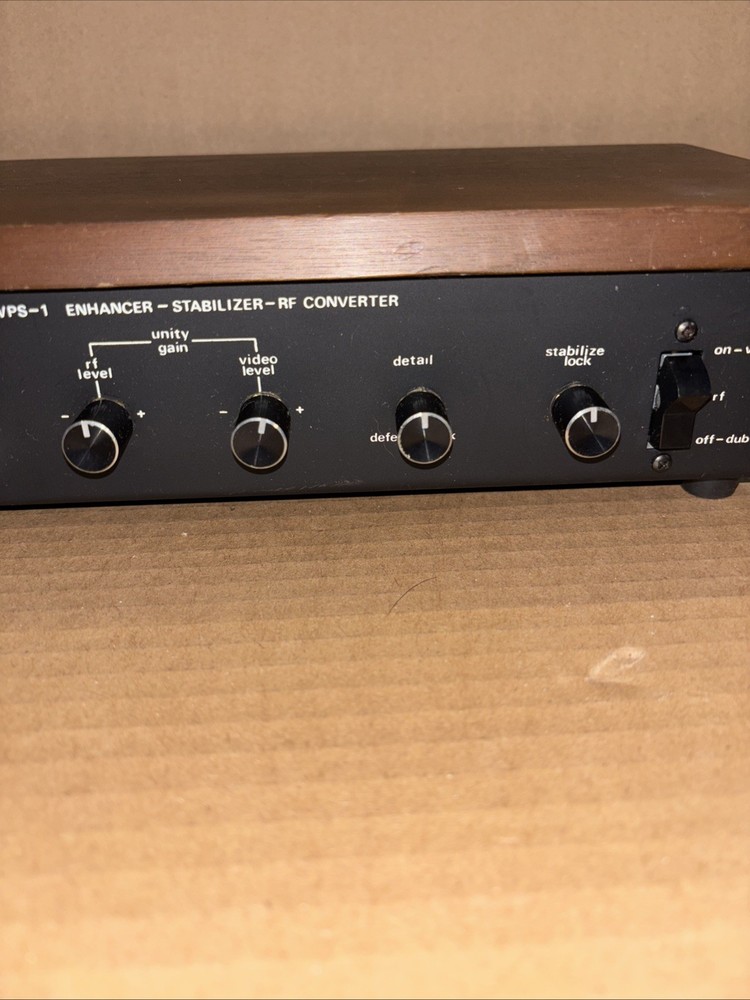 VINTAGE SUPEREX VPS-1 ENHANCER STABILIZER RF CONVERTER COMPONENT RARE Nice!