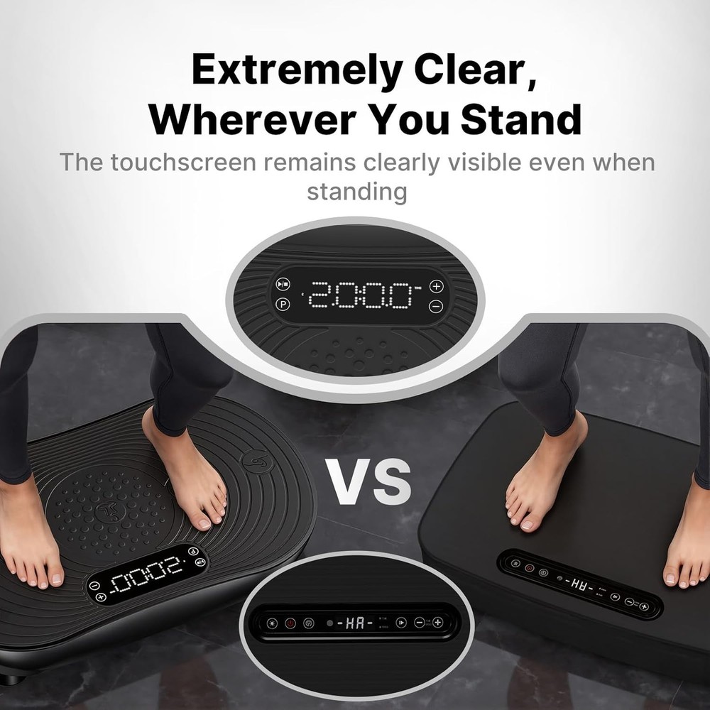 Vibration Plate Exercise Machine, Vibrating Platform for Lymphatic Drainage