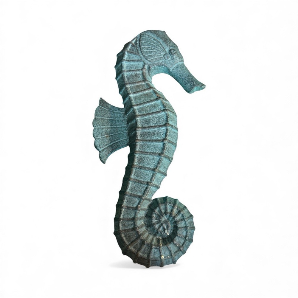 Seahorse Cast Iron Wall Hanging