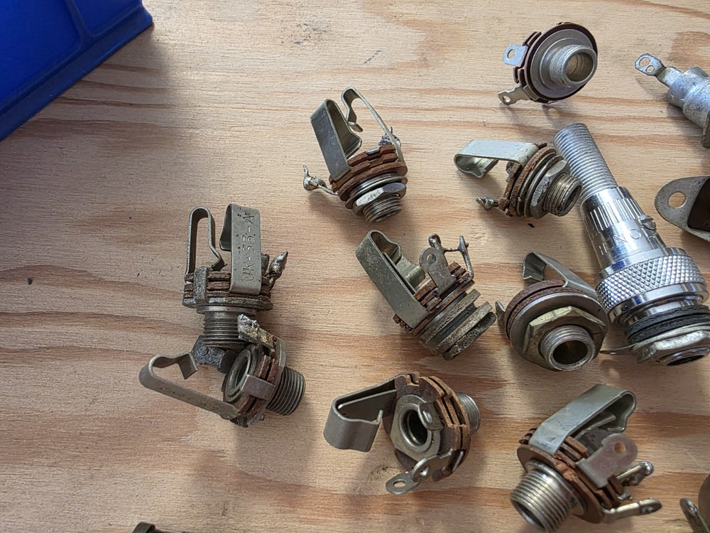 Vintage Microphone Connectors And Plugs Lot