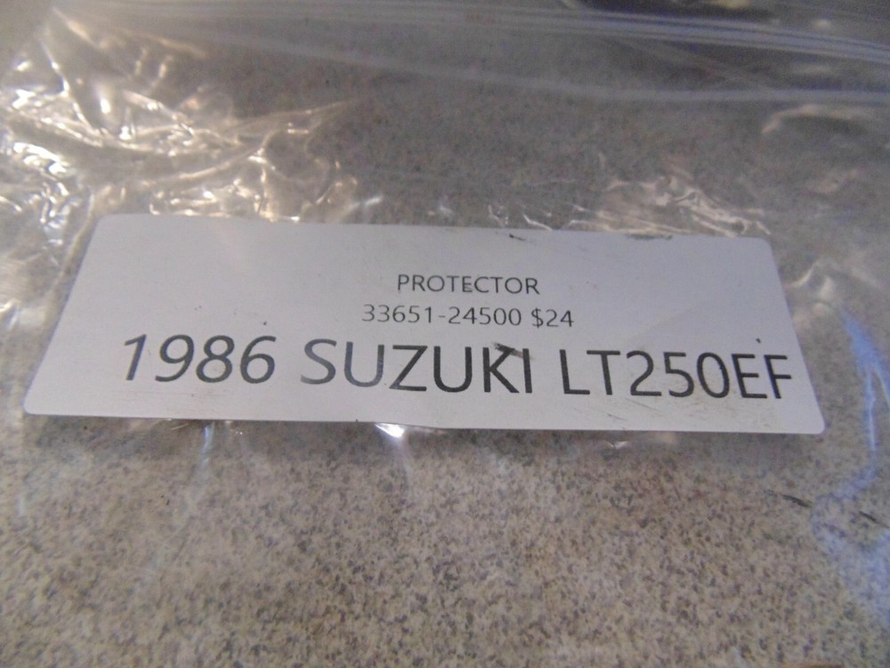 1986 SUZUKI LT250EF PROTECTOR 33651-24500