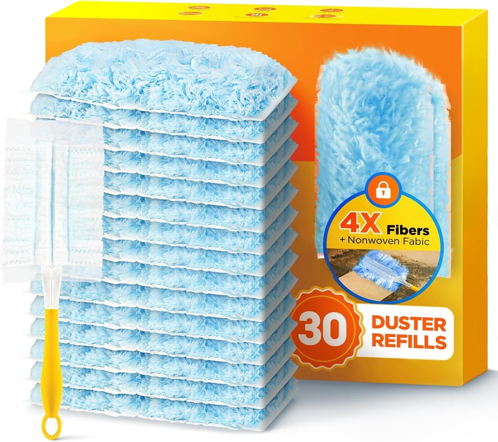 Duster Refill for Swiffer Duster Handle, One-Sided Disposable Dusters