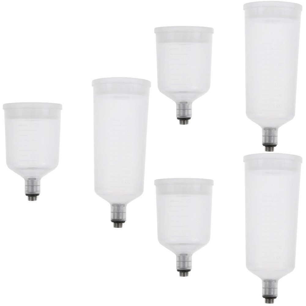3 Pack Airbrush Sprayer Containers Filter Cup for Paint Pot Replaceable