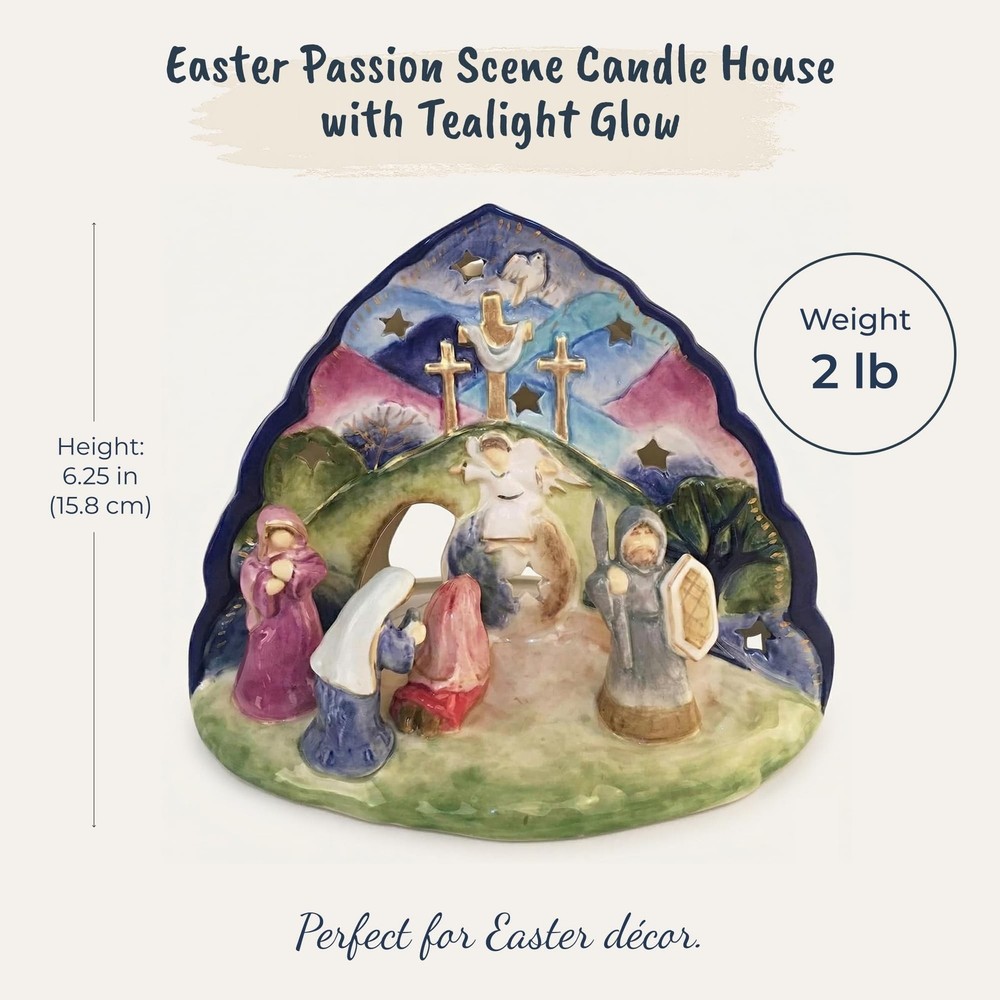 Blue Sky Ceramics Easter Passion Scene, Multi (20439)