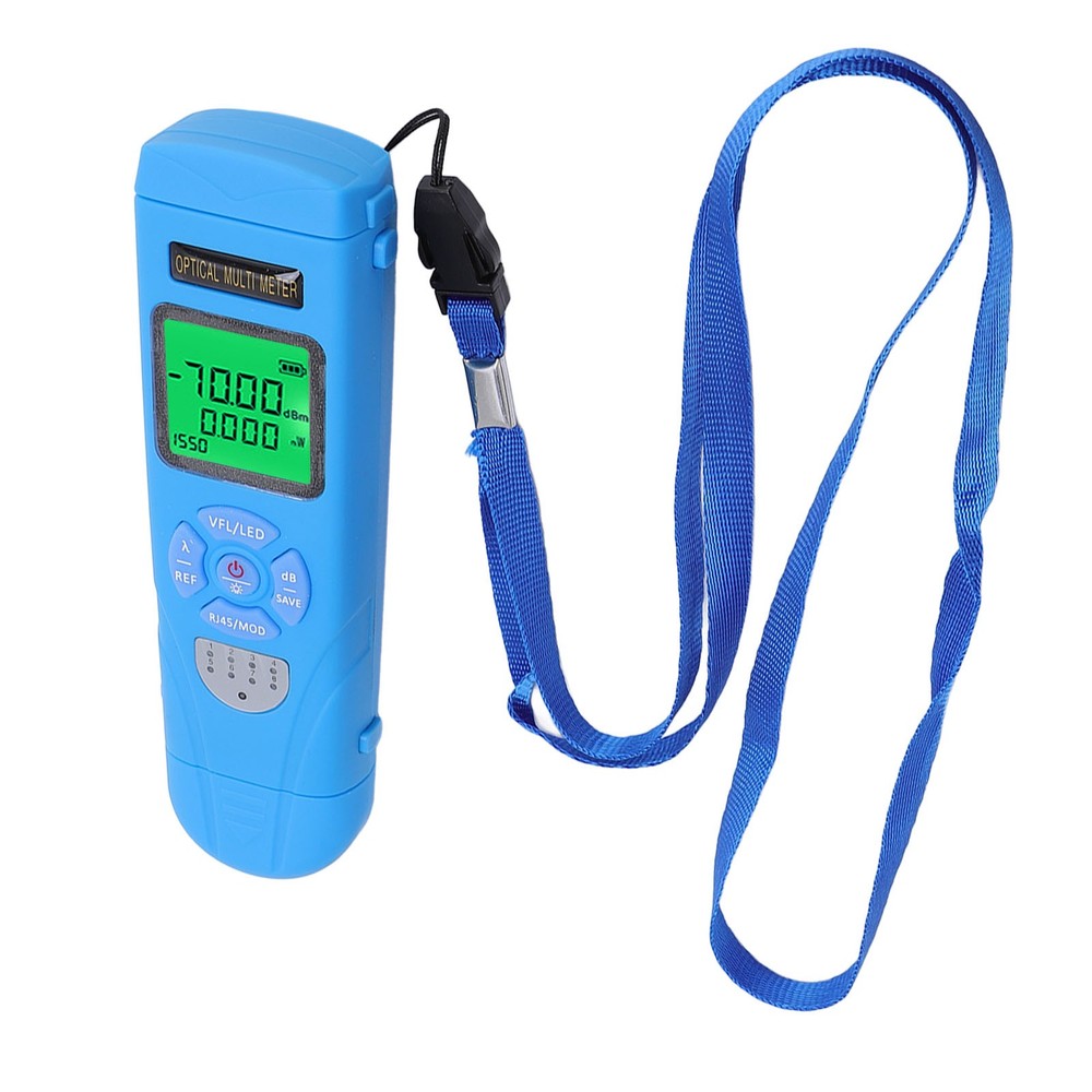 Multi Function Optical Power Meter 10 Wavelengths OPM VFL For Network Maintenanc