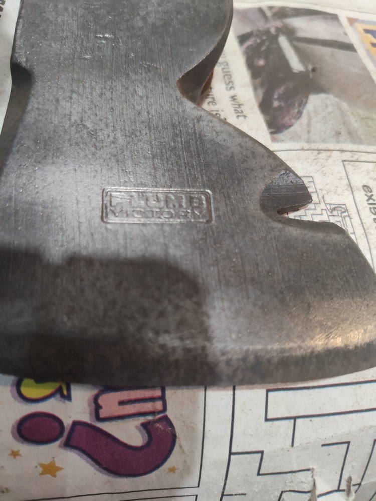 VintagePLUMB VICTORY HAMMER HATCHET HEAD
