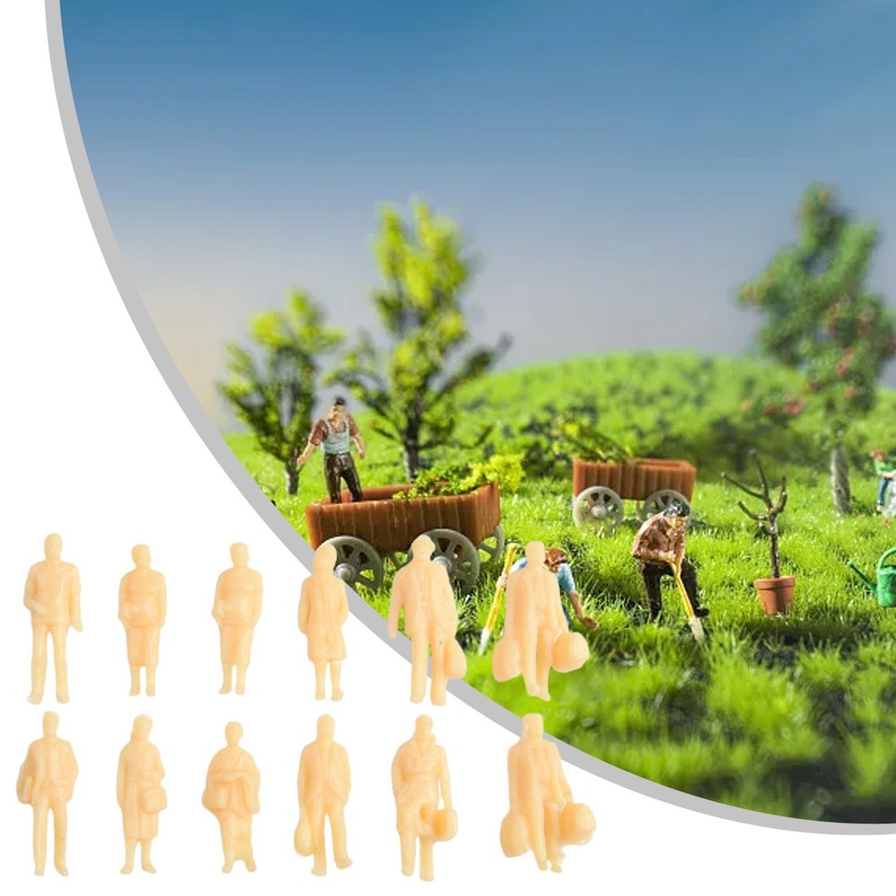 Model People Accessories Brown Figures Landscape Model Painted Figures