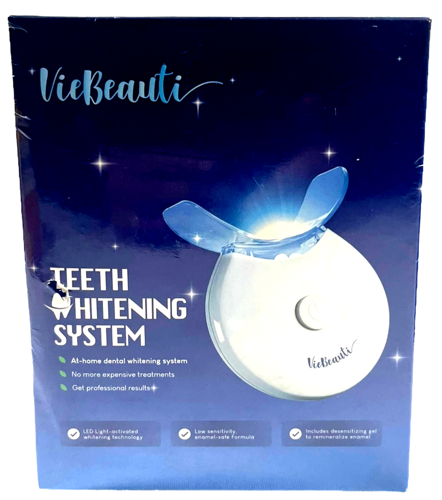 VicBeauti Teeth Whitening System LED Light Activated Technology