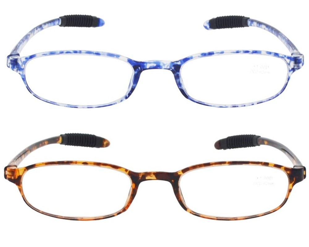 Lightweight Reading Glasses,Flexible(Memory Plastic) Readers,Unbreakable read...