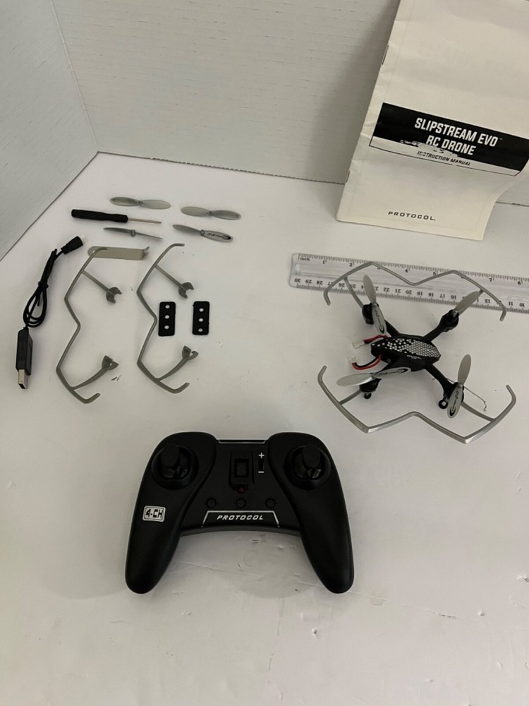 Quad Copter Stunt Drone Protocol Slipstream EVO RC 360 Flips Remote or Phone
