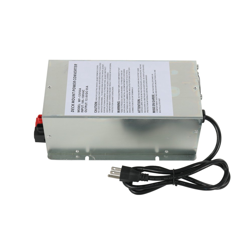 Converter 55 Amp Deck Power Converter Charger For RV Trailer Camper 12V WF-9855