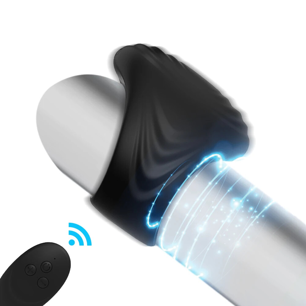 Penis Stretcher Ring Glans Exerciser Remote Control Delayed Ejaculation Erectile