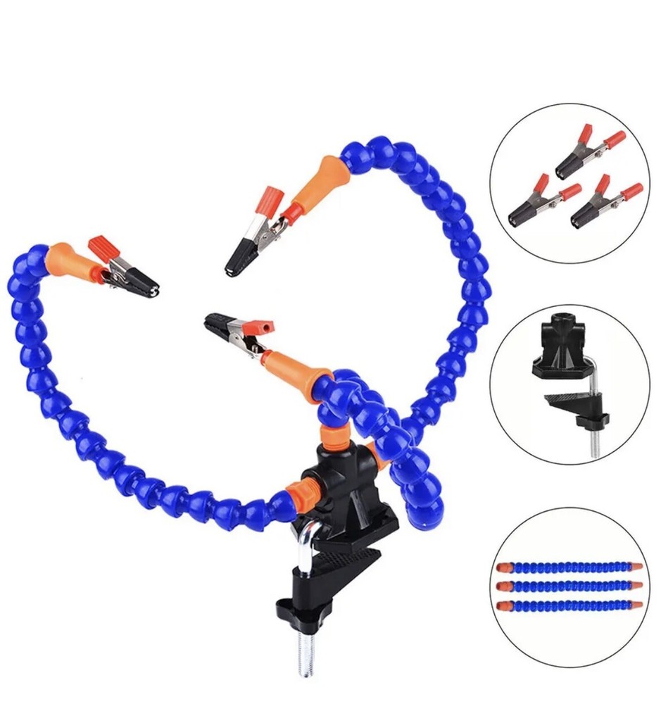 Soldering Helping Hands Bench Mound Third Hand Soldering Station