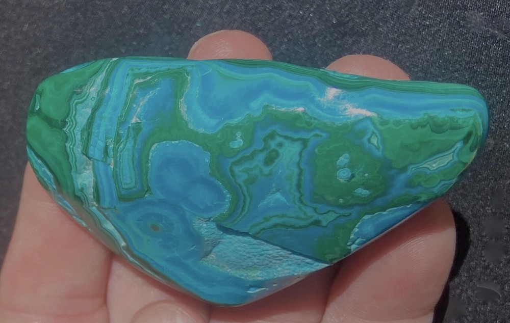 Mala-Chula (Botryoidal Malachite Chrysocolla) Specimen 80 grams - 2.8 Oz Congo