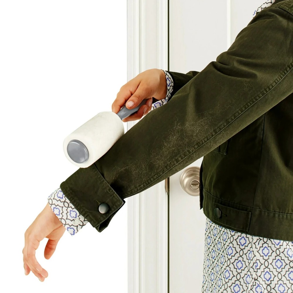Scotch-Brite Lint Roller Twin Pack, 2 Rollers, 65 Sheets Per Roller, 130 Sheets