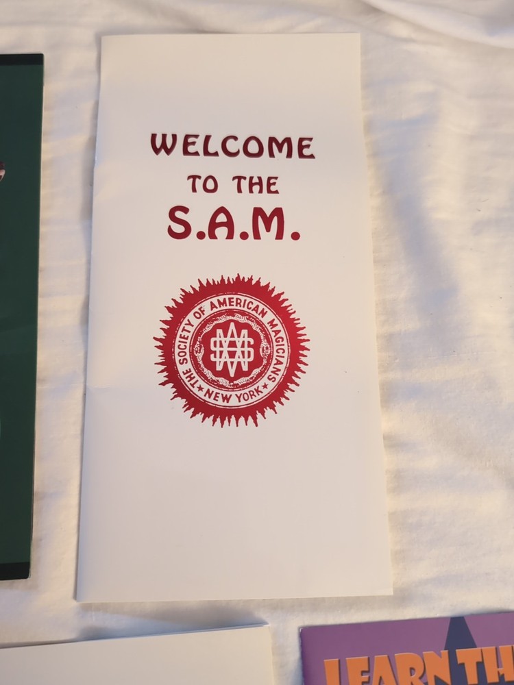 IBM & SAM & SYM Informational Booklets LOT Magic Magician