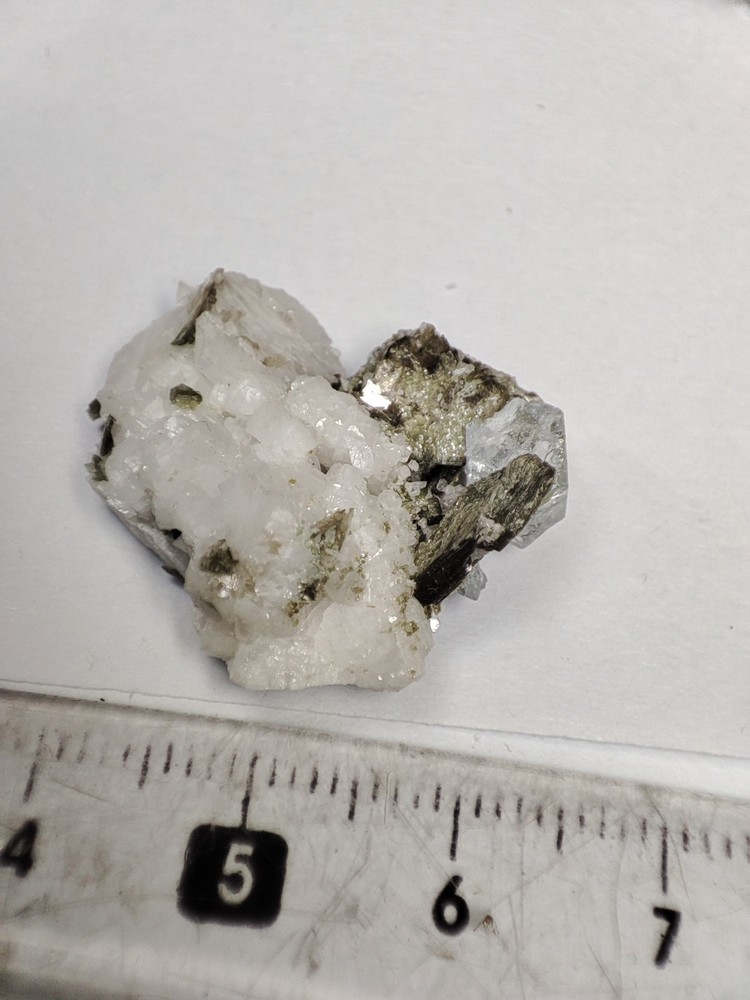 Alkali Beryl Crystal On Matrix With Nice Terminations-Pak.