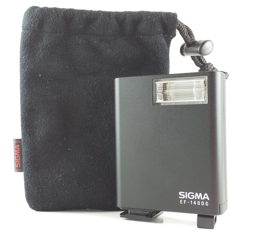 [MINT w / Case] Sigma Electronic Flash EF-140DG Guide Number 14 From JAPAN