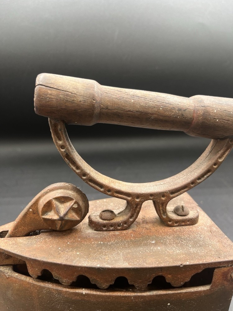Antique Coal 19th Century Iron