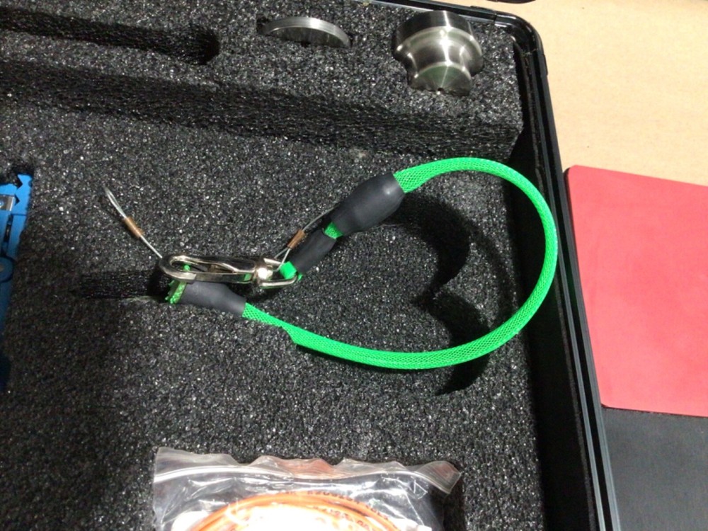 C-Tech Fiber Optic Tool Kit Strippers Crimpers SPOT Tester Case training system