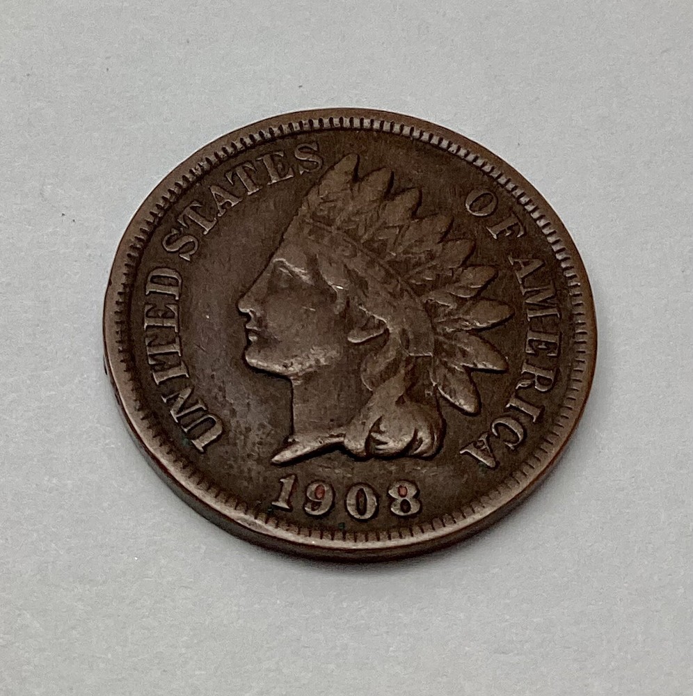 1908-S Indian Head Cent (B)