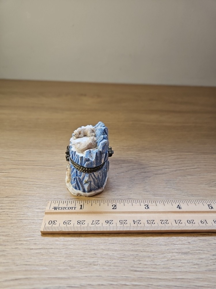 Hinged Trinket Box Alaska Bears